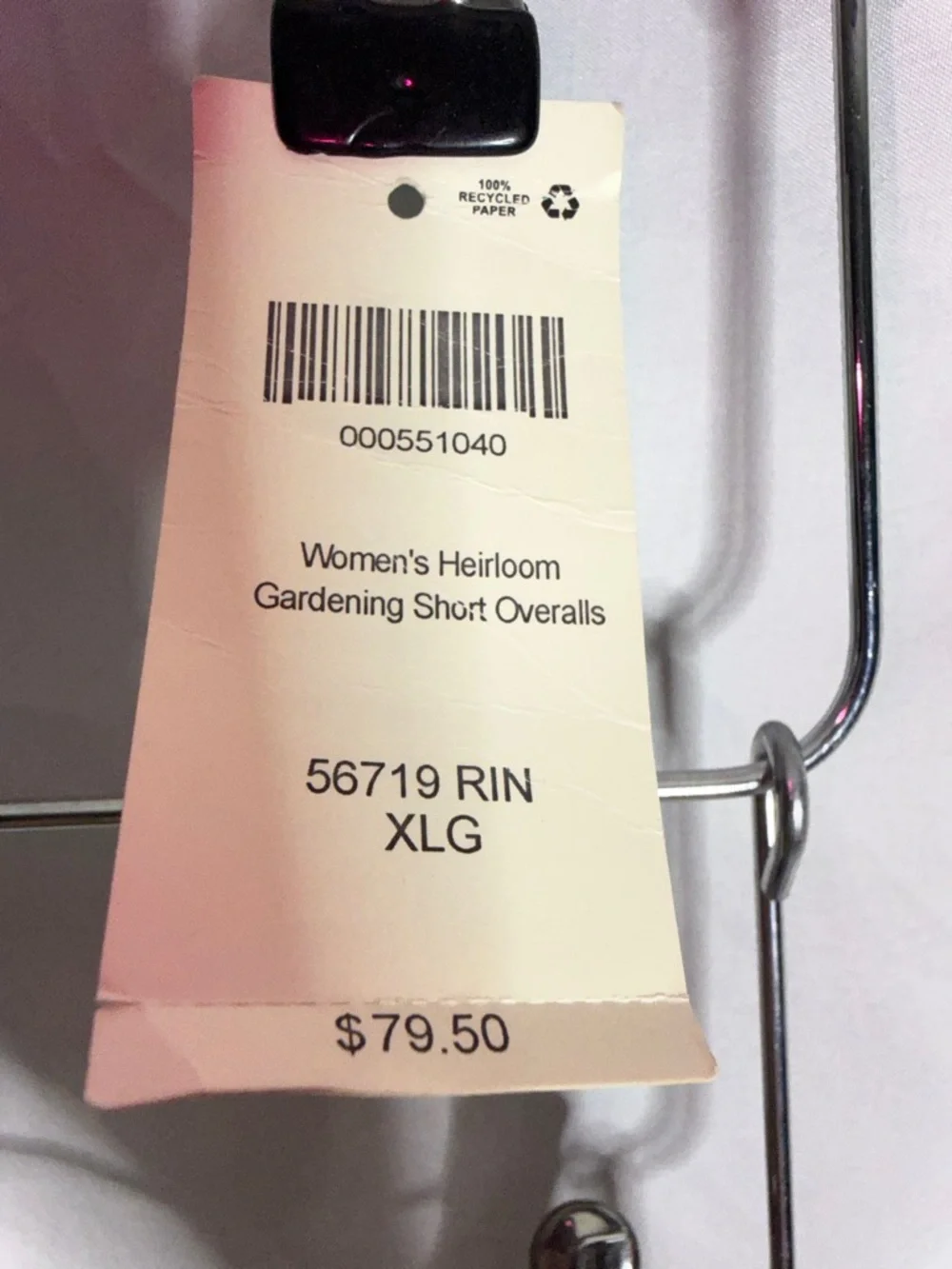 Duluth Trading Co Wine heirloom gardening Short Overalls - Picture 14 of 15